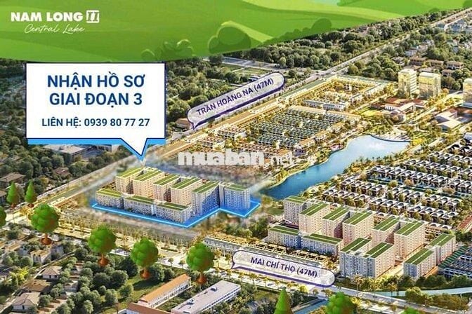 MỞ NHẬN HỒ SƠ ĐĂNG KÝ MUA NHÀ Ở XÃ HỘI NAM LONG 2 – CẦN THƠ (GD3)