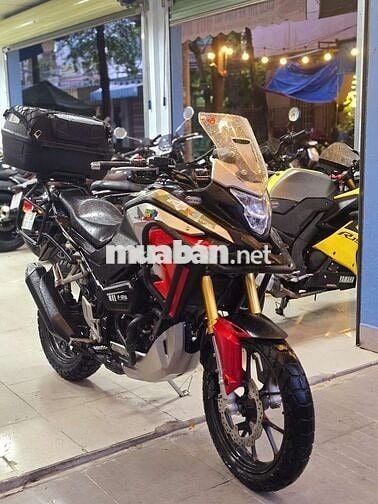 HONDA CB150X lên full thùng+ full chống đổ 2023