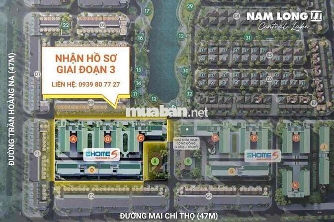 MỞ NHẬN HỒ SƠ ĐĂNG KÝ MUA NHÀ Ở XÃ HỘI NAM LONG 2 – CẦN THƠ (GD3)