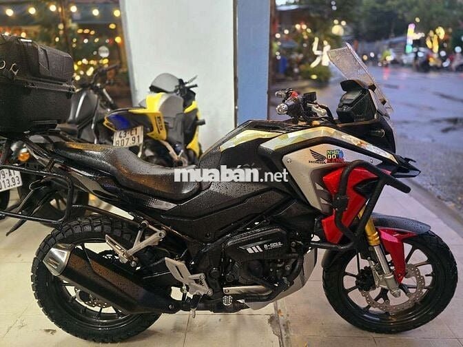 HONDA CB150X lên full thùng+ full chống đổ 2023