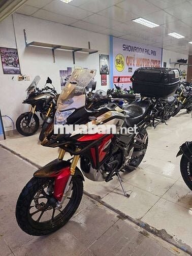 HONDA CB150X lên full thùng+ full chống đổ 2023