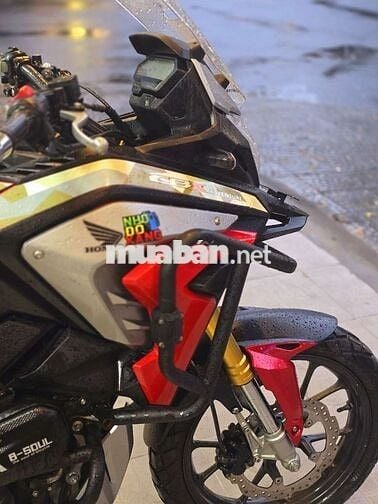 HONDA CB150X lên full thùng+ full chống đổ 2023