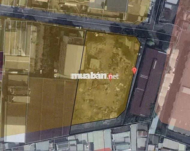 BÁN 2602M2 ĐẤT CÓ 2272M2 THỔ CƯ - QH 3 MẶT TIỀN !