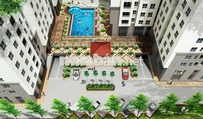 Bán căn hộ chung cư, Topaz Garden, 2PN 2WC 63m2