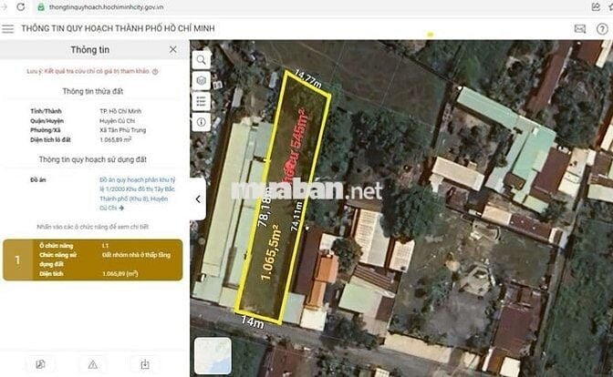BÁN 1066M2 ĐẤT THỔ CƯ - GẦN BV XUYÊN Á - ĐƯỜNG XE HƠI