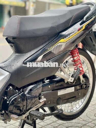 Xe máy Honda Wave A 2019 màu bạc đen