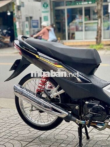 Xe máy Honda Wave A 2019 màu bạc đen