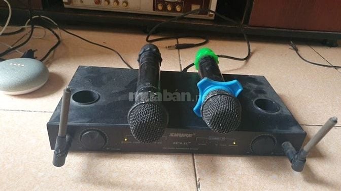 Thanh lý Bộ micro không dây Shure Beta 87 hàng xin