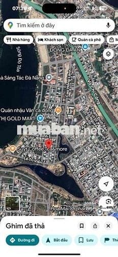 Bán lô đất đường Hoà Bình 7 , gần sông mát mẻ