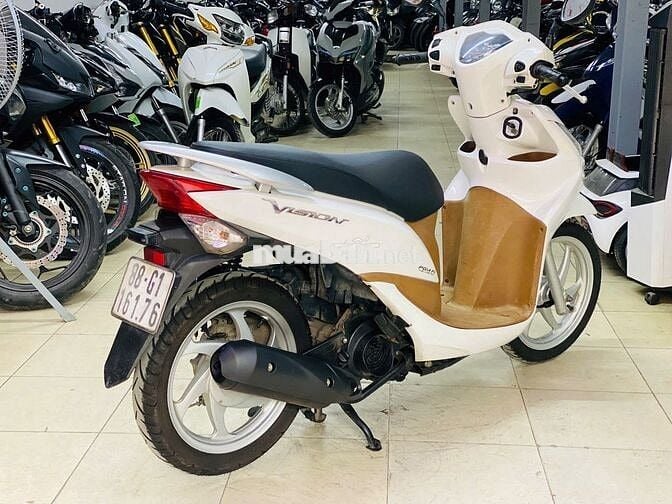 XE MÁY THỊNH PHÁT - VISION 110 TRẮNG ĐỜI CHÓT 2014