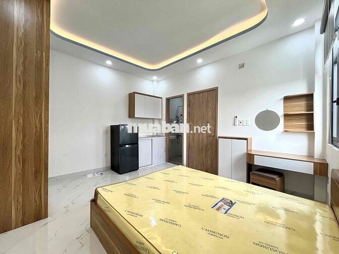 CHO THUÊ PHÒNG STUDIO CỬA SỔ TRỜI FULL NỘI THẤT - THANG MÁY GÒ VẤP 🏡