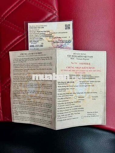 lanos nhận hàn quốc cần bán