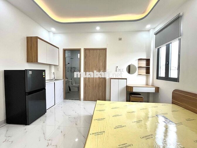 CHO THUÊ PHÒNG STUDIO CỬA SỔ TRỜI FULL NỘI THẤT - THANG MÁY GÒ VẤP 🏡