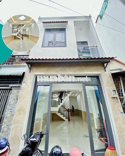 Nhà Lầu Đẹp Hẻm Nhựa Xe Tải Thông Nguyễn Thị Búp Quận 12
