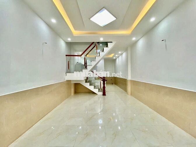 Nhà Lầu Đẹp Hẻm Nhựa Xe Tải Thông Nguyễn Thị Búp Quận 12