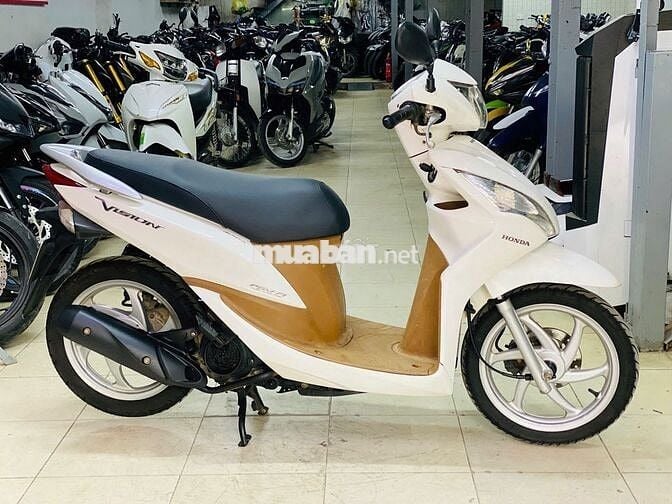 XE MÁY THỊNH PHÁT - VISION 110 TRẮNG ĐỜI CHÓT 2014