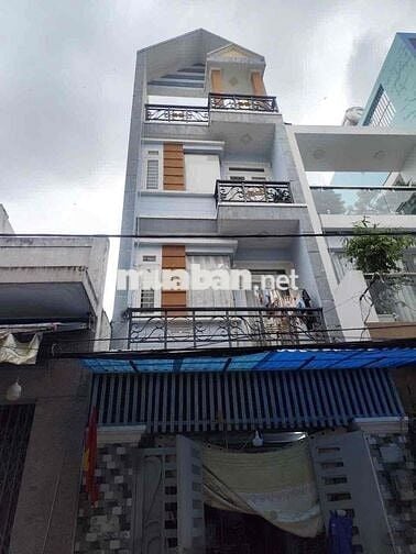 Cho thuê nhà Gò Xoài H5m thông 4pn 4tolet. 3 tầng . 4x16 . Giá 11tr