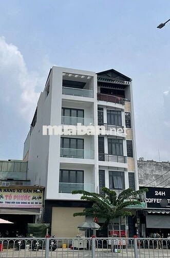 CHO THUÊ NHÀ MẶT TIỀN DƯƠNG QUẢNG HÀM (TRỆT 4 LẦU 5X20) NHÀ MỚI
