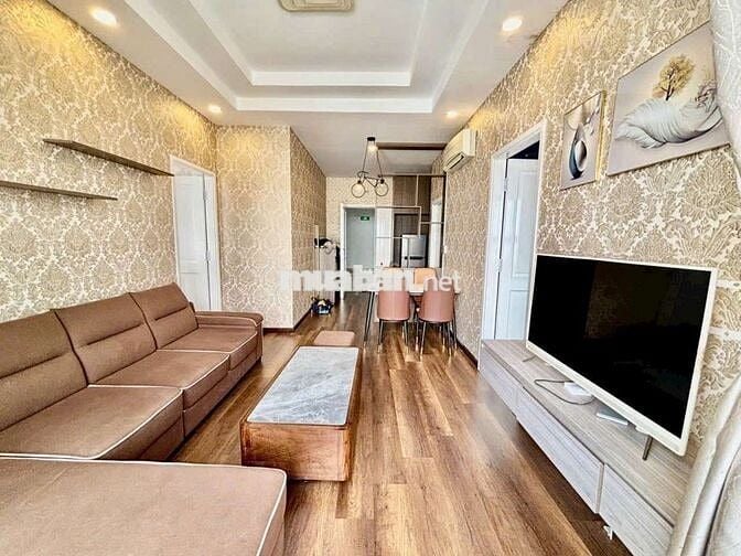 Bán chung cư Melody tầng cao 2PN,2WC. 74m2