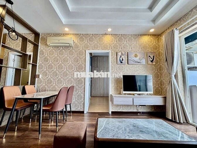 Bán chung cư Melody tầng cao 2PN,2WC. 74m2