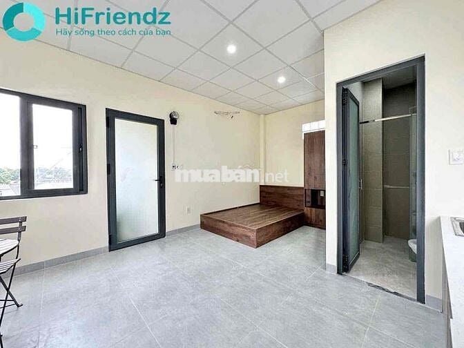 Studio mới ra mắt có cửa sổ trời ngay đại học Ngân Hàng,Hoàng Diệu 2