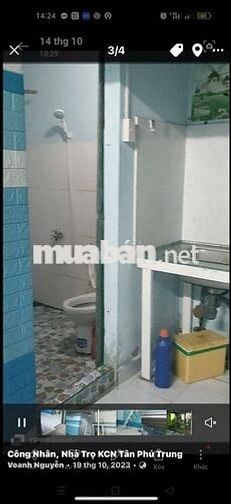 Cho thuê phòng trọ giá rẻ ở đường Hồ Văn Tắng, Tân Phú Trung, Củ Chi