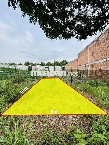 Bán gấp lô đất 5x30m full thổ ngay KCN Bàu Bàng – gần Chợ đêm, TTHC