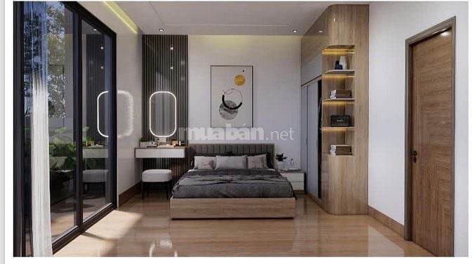 BÁN NHÀ 1T/2L ĐƯỜNG BÙI QUỐC KHÁNH, CÁCH CHỢ THỦ DẦU MỘT 90M
