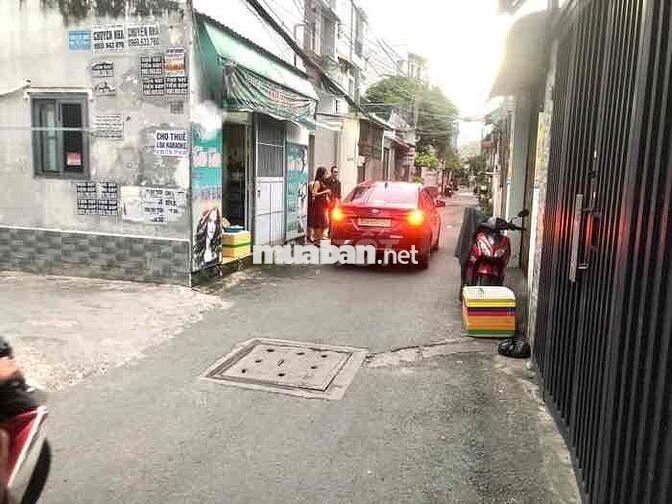 Nhà BTCT 4Tầng sân vườn, HXH Bùi Quang Là, Phường 12, Gò Vấp, DT 122M2