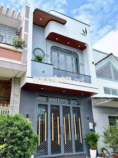 NHÀ TRỆT LẦU ĐẸP + FUL NỘI THẤT CAO CẤP