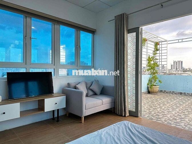 TRỐNG SẴN CĂN PENHOUSE 50m2 SÂN VƯỜN - QUẬN 10