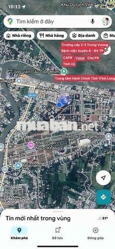 Nhà Gần Trung Tâm Hành Chánh Tỉnh Vĩnh Long , Thuận tiện đủ đường !