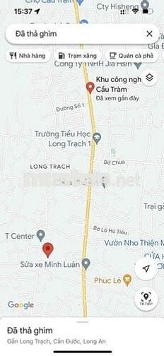 bán đất Long Trạch, Cần Đước, Long An