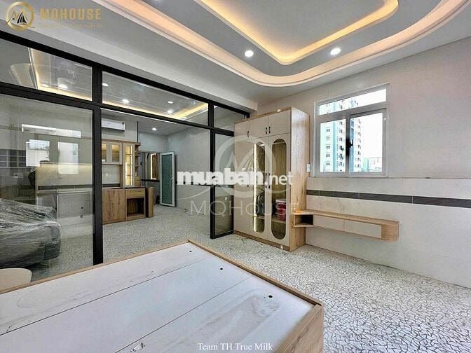 1Pn Ban Công 40m2 New 100% - Máy Giặt Riêng - Thang Máy - Hàng Xanh