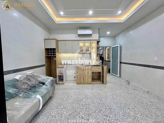 1Pn Ban Công 40m2 New 100% - Máy Giặt Riêng - Thang Máy - Hàng Xanh