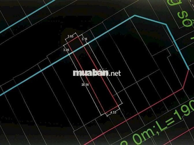 Mặt tiền Ấp Chiến Lược P.BHHA 3.7x24 nở hậu 4.3 0.5L 7tỷ 980 Tây Bắc