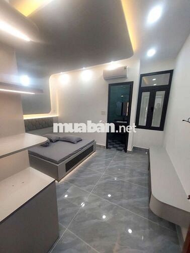 Nhà hương lộ 2 gần ngã 4 bốn xã 4x14m lửng 3 lầu 6pn,6wc nội thất đủ