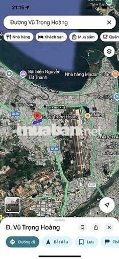 Lô đất đường 10.5m mặt tiền Vũ Trọng Hoàng ngang 6m nở hậu
