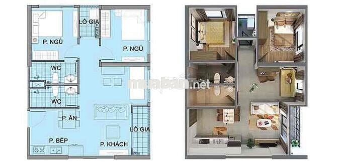 chính chủ bán căn 2N+1 góc toà I3 Vinhomes Smart City