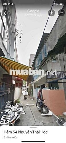 bán đất tặng nhà. DT: 5m x 15m hẻm 54 Nguyễn Thái Học - bến ninh kiều
