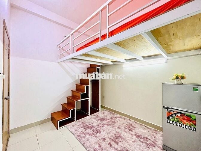 PHÒNG DUPLEX CỰC XINH GẦN ĐH VĂN LANG FULL NỘI THẤT - SIÊU ANH NINH