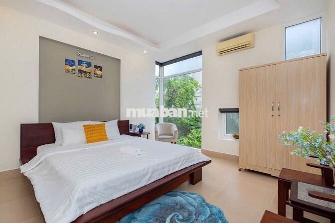 Cho Thuê Nhà Villa Mới Xây Cách Biển 800m 6PN : 25tr Còn Giảm