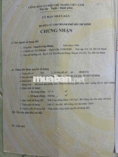 nhà 2MT đường nhựa 8x27m thổ cư đường Nguyễn Kim Cương