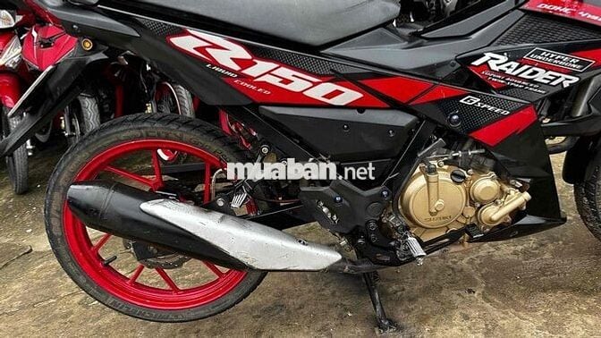 Suzuki Raider fi 2018 đen đỏ ( hỗ trợ góp )