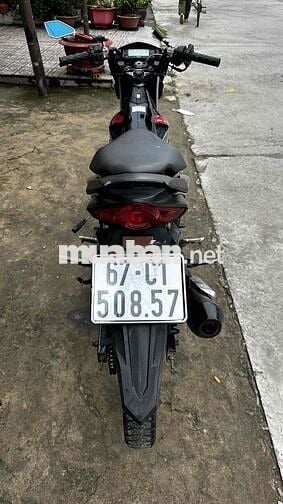 Suzuki Raider fi 2018 đen đỏ ( hỗ trợ góp )