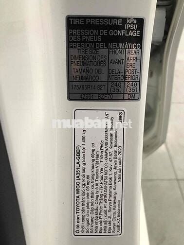 Toyota Wigo 2024 G 1.2 AT - 2700 km - NGAY CHỦ XE