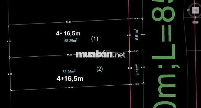 🔥🔥🔥 BÁN 2 LÔ ĐẤT HẺM 205 BÌNH TRỊ ĐÔNG, 4 X 16.5M,