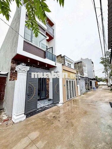 BÁN NHÀ MỚI HOÀN THIỆN 1 LẦU 1 TRỆT