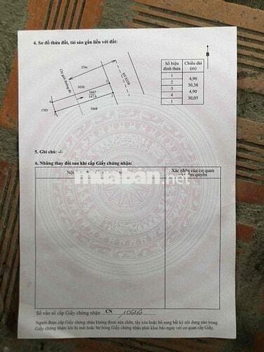 kẹt tiền bán gấp đất thổ mặt tiền 835b ngay ngã 3 Mỹ lộc