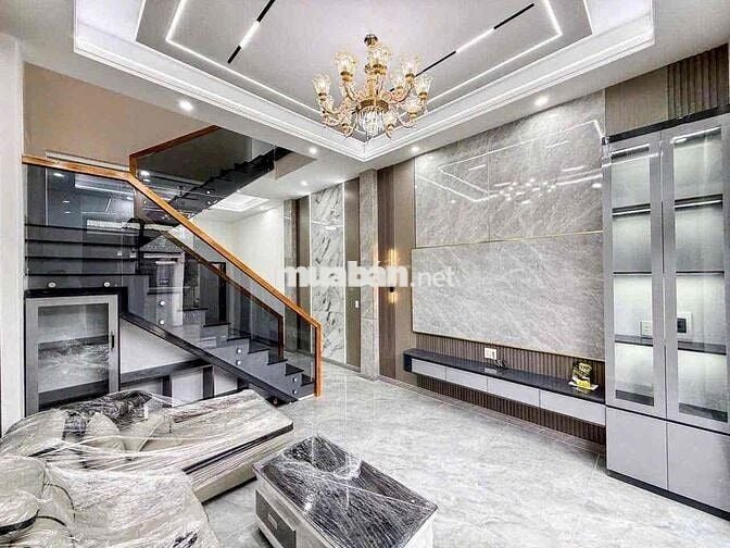 BÁN NHÀ MỚI HOÀN THIỆN 1 LẦU 1 TRỆT